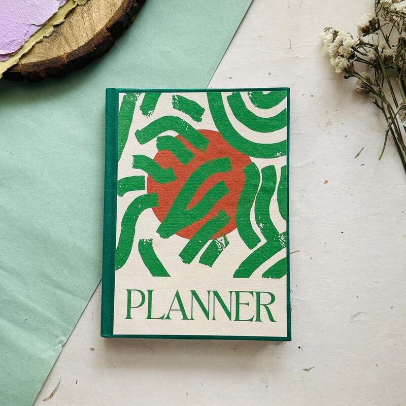 Undated Weekly Planner - Retro