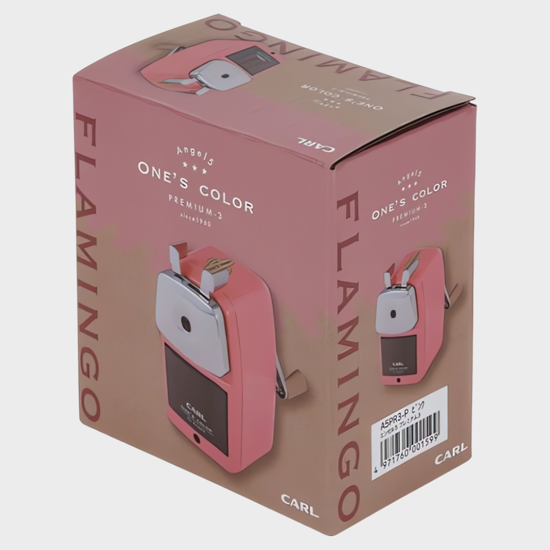 Carl Office | Premium | Pencil Sharpener | A5PR3 | Pink