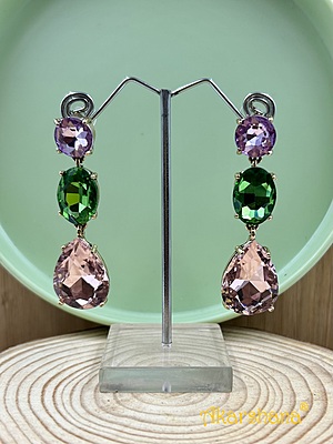 3 Steps Korean Crystal Dangles A6FJ00144B