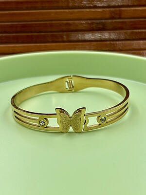 Anti Tarnish Gold Kada Bracelet A7FJ00016C