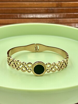 Anti Tarnish Rose Gold Kada Bracelet A7FJ00016F