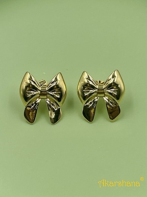 Anti Tarnish Bow Earring A7FJ00023H