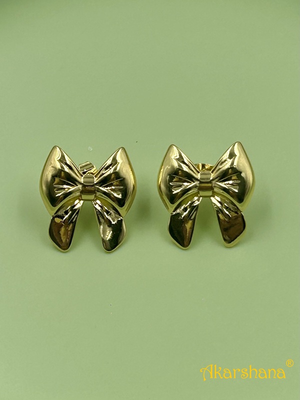 Anti Tarnish Bow Earring A7FJ00023H