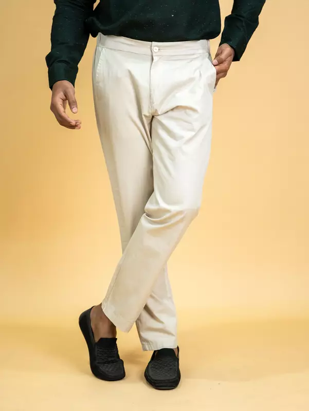 Men's Straight Fit Ethnic Trousers