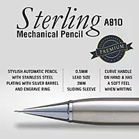 PENTEL MECH PENCIL STERLING A810 0.5MM PENTEL MECH PENCIL STERLING A810 0.5MM