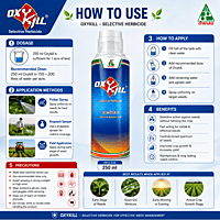 Dhanuka OXYKILL® Herbicide (Oxyfluorfen 23.5% EC) | Vetrivel Agro Services