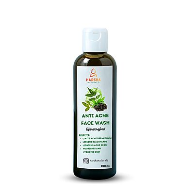 Harsha Naturals - Anti Acne Face Wash