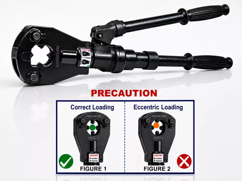 AAKASH-500 Hydraulic Dieless Crimping Tool