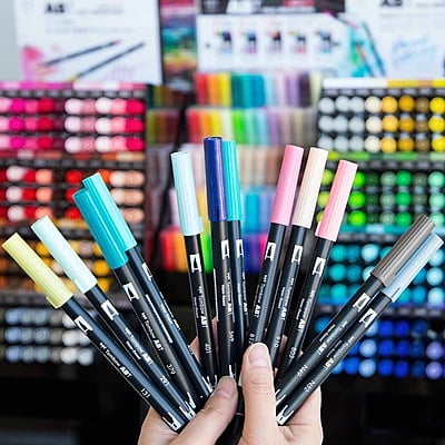 TOMBOW AB-T DUAL BRUSH PEN SET TOMBOW AB-T DUAL BRUSH PEN SET