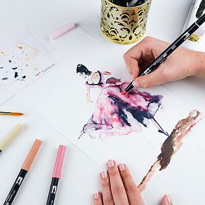 TOMBOW AB-T DUAL BRUSH PEN SET TOMBOW AB-T DUAL BRUSH PEN SET