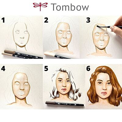 TOMBOW AB-T DUAL BRUSH PEN SET TOMBOW AB-T DUAL BRUSH PEN SET