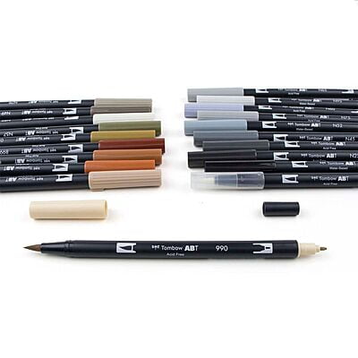 TOMBOW AB-T DUAL BRUSH PEN SET TOMBOW AB-T DUAL BRUSH PEN SET