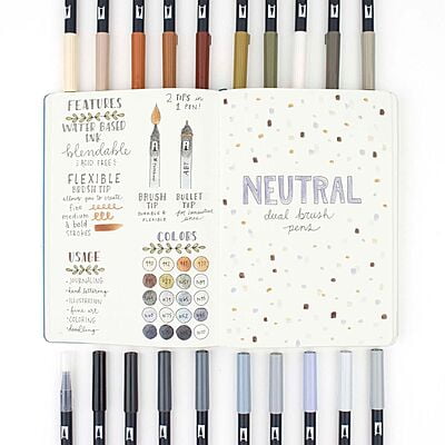 TOMBOW AB-T DUAL BRUSH PEN SET TOMBOW AB-T DUAL BRUSH PEN SET