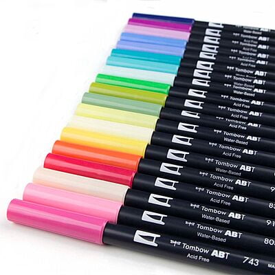 TOMBOW AB-T DUAL BRUSH PEN SET TOMBOW AB-T DUAL BRUSH PEN SET