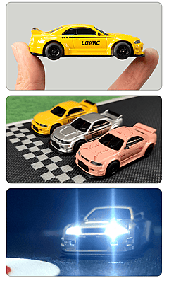 LDARC R02 1:64 Scale Micro RC Drift Car RTR | High-Speed Remote Control Car