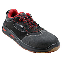 Allen Cooper 1697 Sporty Safety Shoe | Steel Toe Cap |Microfibre with Highly Durable Fabric Upper | Double Density Sole