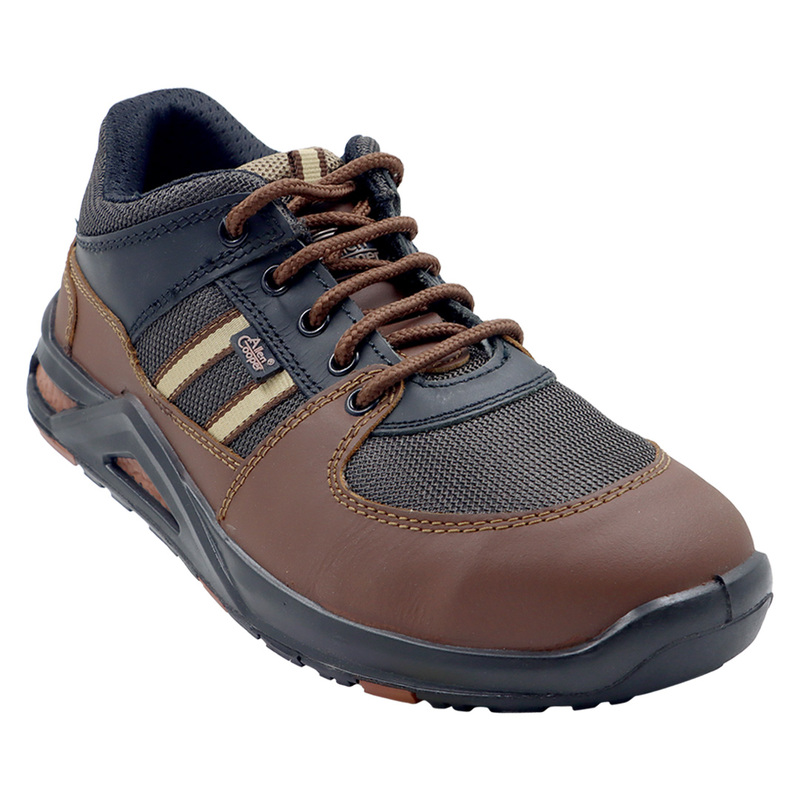 Allen cooper 3686| Safety Shoe Sporty Design Coated Fabric Upper | PU-D.D,Sole, LA | Steel Toe Cap
