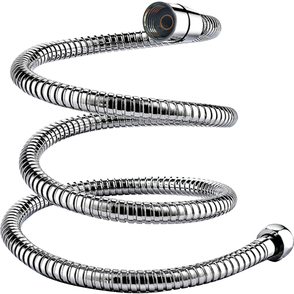 S.S. Chrome Flexible Shower Tube 1 Mtr.