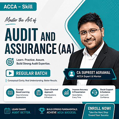 ACCA – Audit & Assurance (AA) Full English BY CA Supreet Agarwal