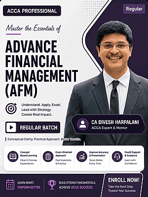 ACCA Professional – AFM Full English BY CA Divesh Harpalani