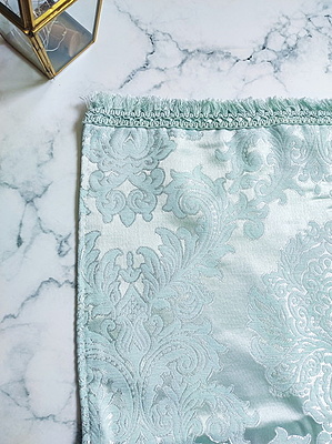 Muhit Teal Luxury Prayer Mat - Personalized