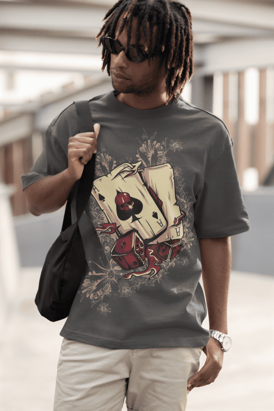 The Aces Grey oversized t-shirt