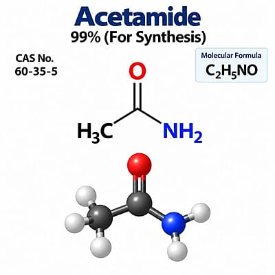 Acetamide 99% (For Synthesis) / CAS 60-35-5