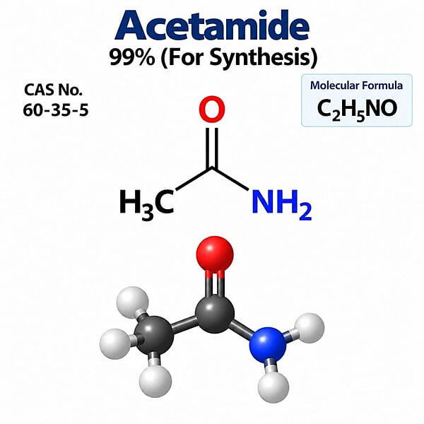 Acetamide 99% (For Synthesis) / CAS 60-35-5