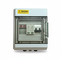 DCDB IP66 Waterproof Distribution Box - Mersen DC 600V (Up to 3kW, 600V Surge Protection Device two fuses)