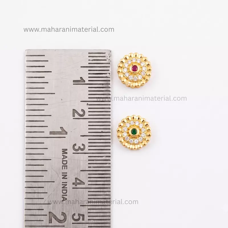 Brass Golden AD Flower