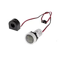 Smidnya Round Voltmeter & Ammeter 500V 100A White – Available in Pune at Smidmart