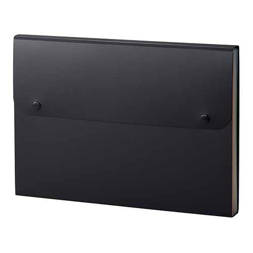 Sekisei Ad One Rainbow Document File A4 Black