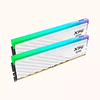 ADATA XPG Lancer Blade RGB DDR5 64GB (2x32GB) 6000MHz Desktop RAM White-AX5U6000C3032G-DTLABRWH