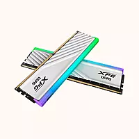 ADATA XPG Lancer Blade RGB DDR5 64GB (2x32GB) 6000MHz Desktop RAM White-AX5U6000C3032G-DTLABRWH