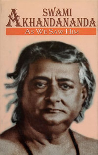 Swami Akhandananda as We Saw Him