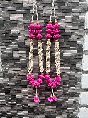 Open Lotus Flower Garlands