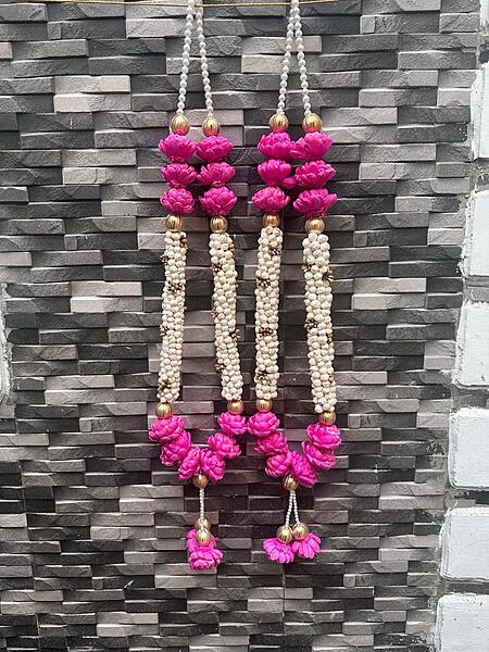 Open Lotus Flower Garlands Open Lotus Flower Garlands