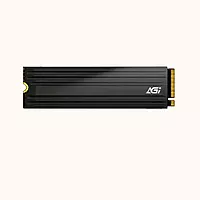 AGI 1 TB PCIe NVMe 4.0 M.2 SSD, Gen4x4, Heat Sink, 7400MB/s, AGI2T0G44AI828