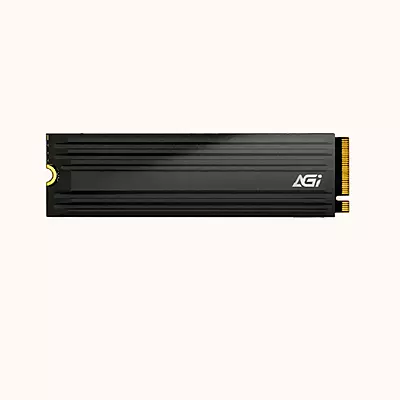AGI 4TB PCIe NVMe M.2 SSD Gen4x4 Heat Sink AI838