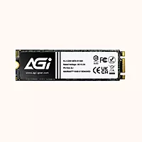 AGI 2 TB PCIe NVMe M.2 SSD, Gen4x4, 4770/2890MB/s, AI818
