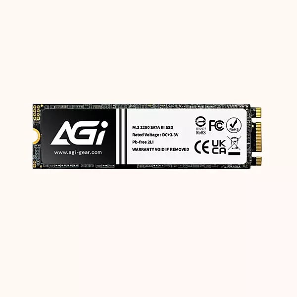 AGI 2 TB PCIe NVMe M.2 SSD, Gen4x4, 4770/2890MB/s, AI818