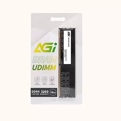 AGI DDR4 8GB Desktop Ram SO-DIMM 3200Mhz CL19, 288-pin (AGI320008UD138)