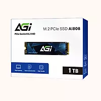 AGI M.2 PCIe Gen4 SSD,3 Year Warranty-1 TB, AI808