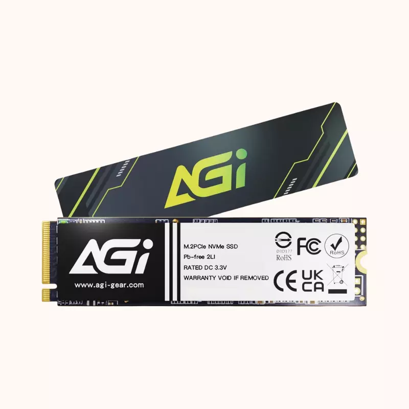 AGI Solid State Drive SSD 2TB PCIe NVMe M.2 (AGI2T0GIMAI298)