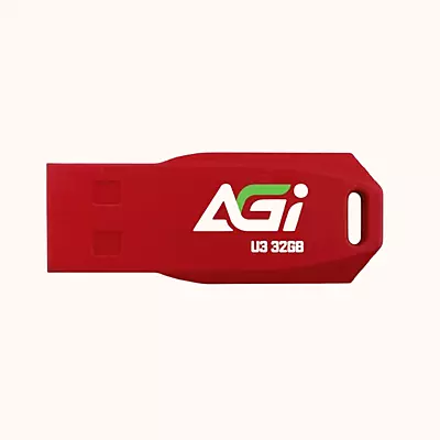 AGI USB External Memory, Portable ,32 GB-Red, UP138