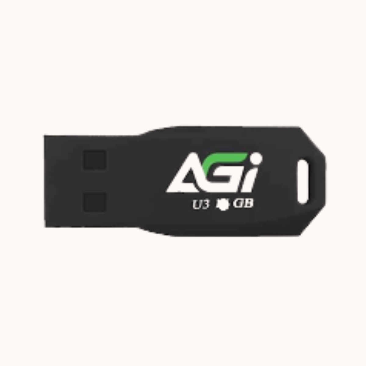 AGI USB External Memory Portable 64GB Black UP138