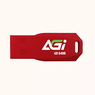 AGI USB External Memory Portable 64GB Red UP138