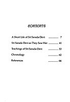 Life and Teachings of Sri Sarada Devi Life and Teachings of Sri Sarada Devi