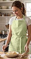 Kitchen Combo Set – Apron, Mitt, Holder & Towels