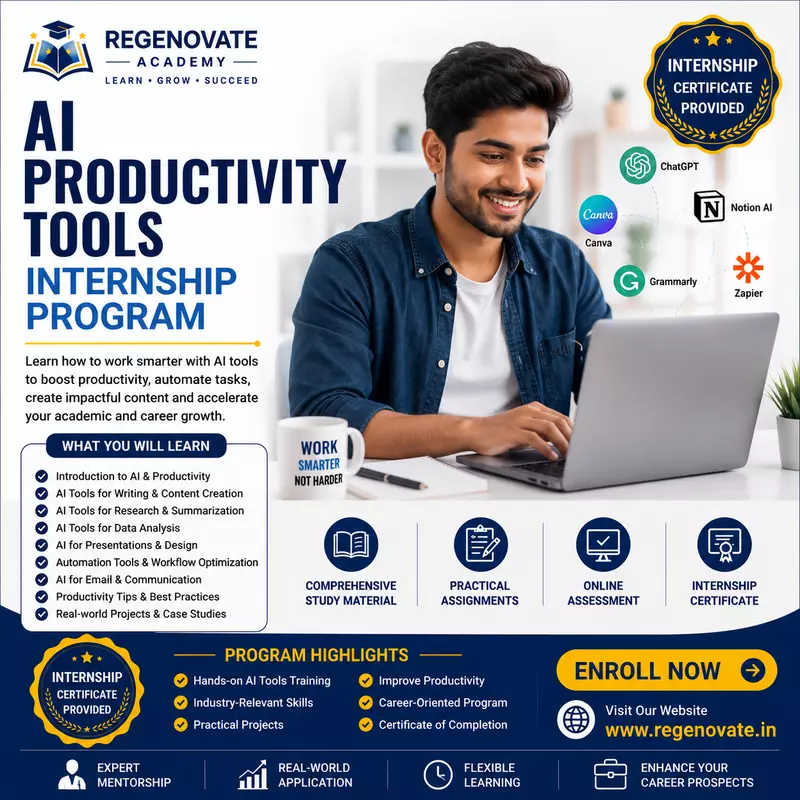 AI Productivity Tools Internship Program